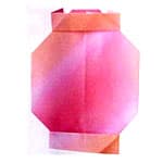 幼儿简易折纸——纸灯笼