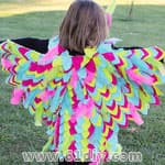 万圣节儿童装扮道具制作 猫头鹰的翅膀