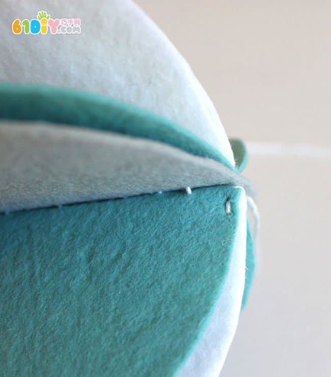 装饰布置DIY 不织布制作热气球挂饰