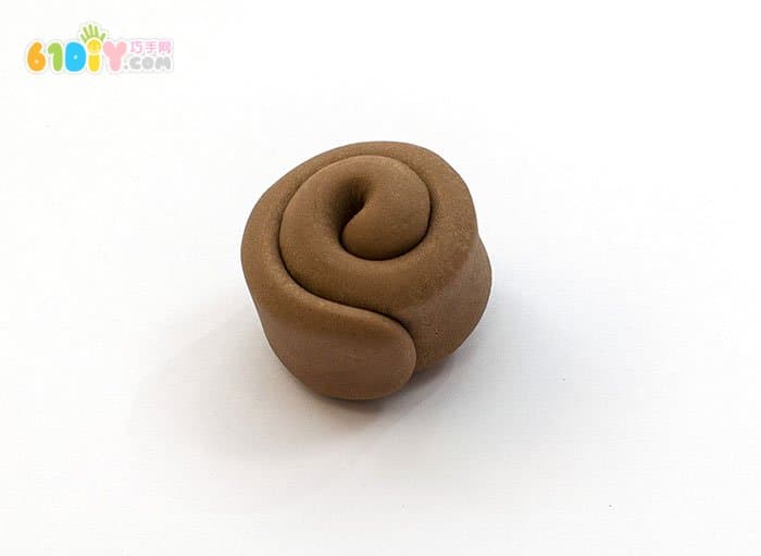 儿童粘土制作 可爱小蜗牛